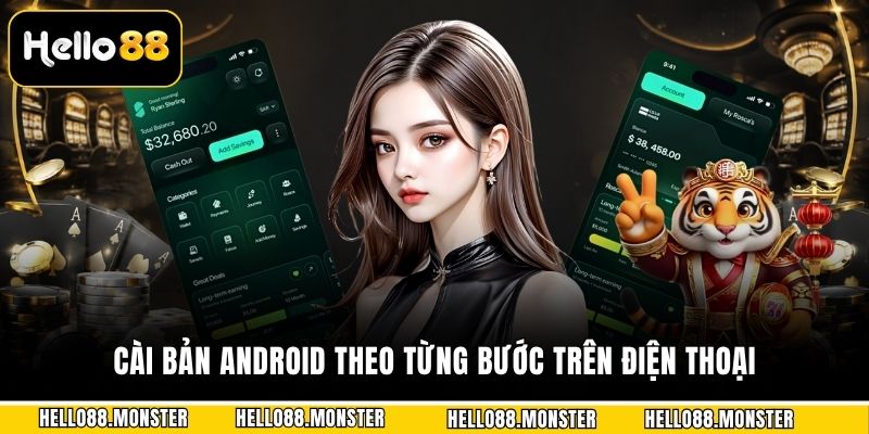 Cài bản Android theo từng bước trên điện thoại