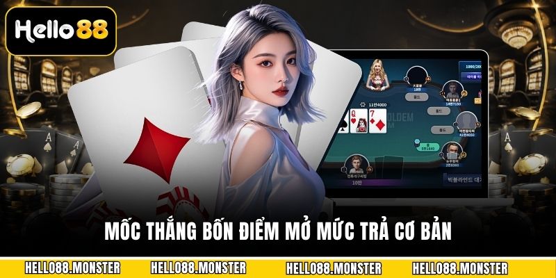 Mốc thắng bốn điểm mở mức trả cơ bản